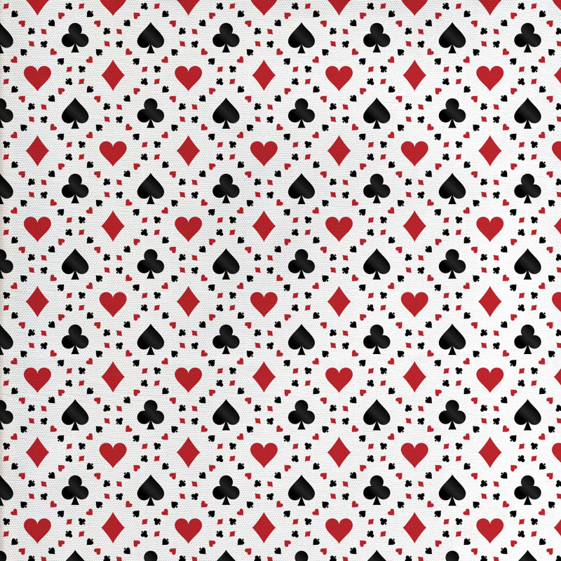 Tissu de casino, l 58 po x L 72 po