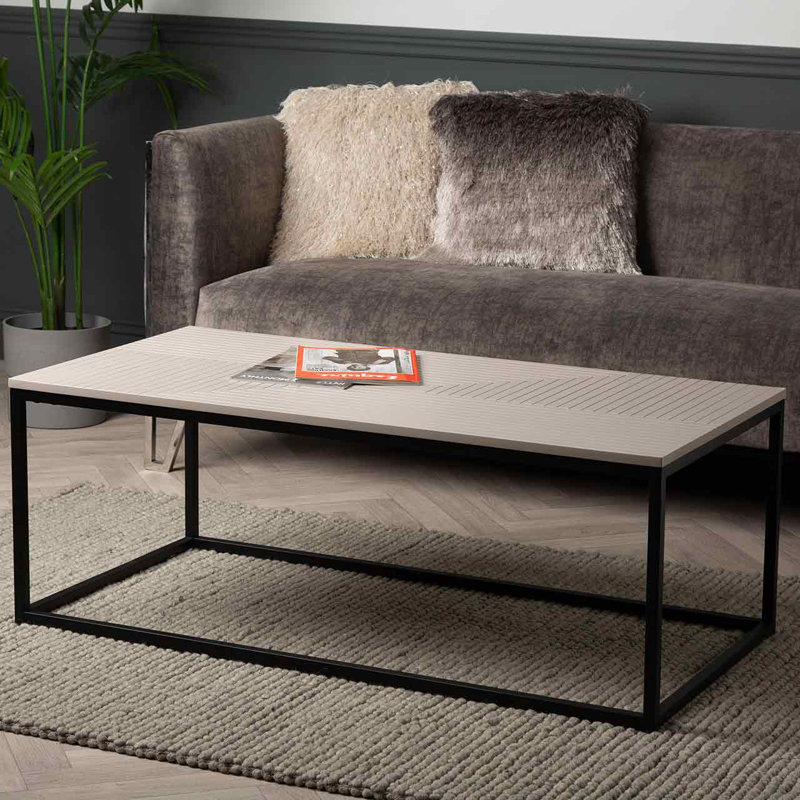 Charge Frame Coffee Table, Grey