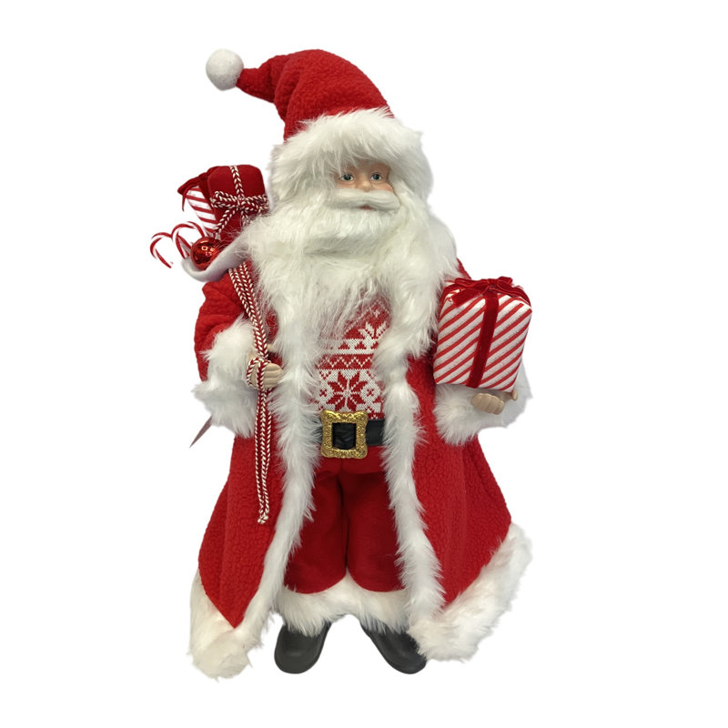 Red Santa Claus in Cloak