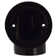 Sch. 40 ABS 1-1/2" Course Thread Plumber's Pack Tip-Toe Bathtub Drain with Two-Hole Overflow