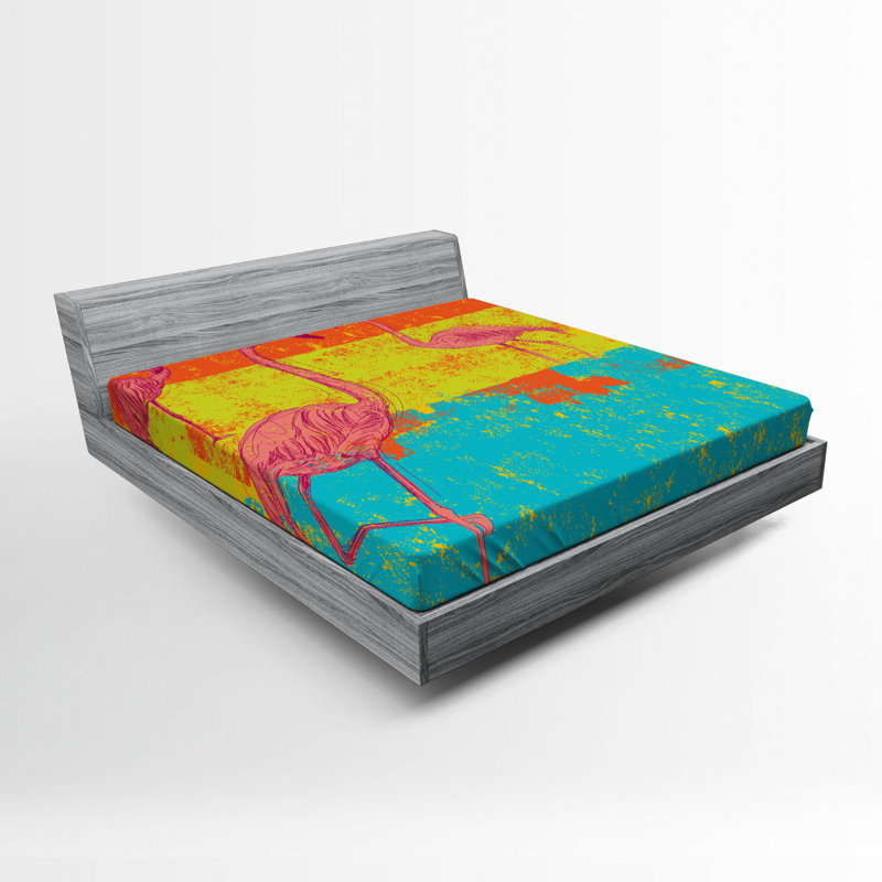 Drap-housse Flamingo, Drap-housse de taille double