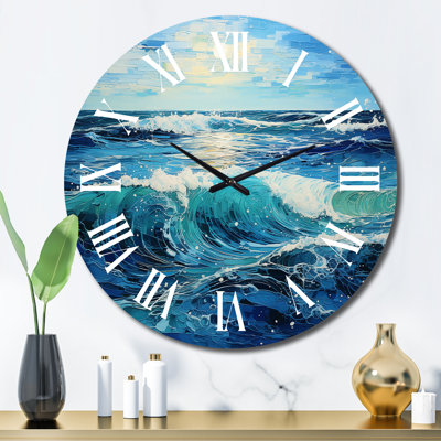 Cynthiaann - Horloge murale nautique et de plage