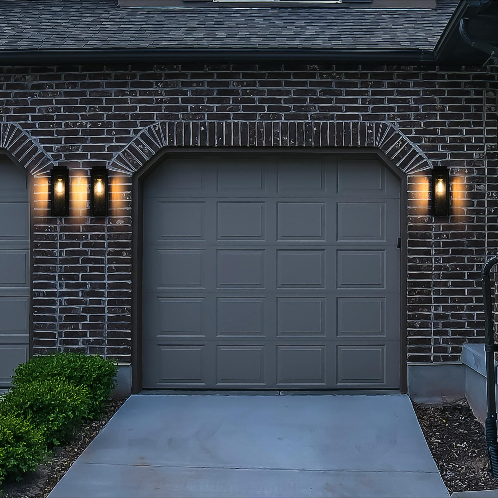 Outdoor Sconce, 15" H x 5.5" W x 6" D
