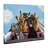 Dogs Riding Roller Coaster Funny Amusement Park-1256182785-1256183038