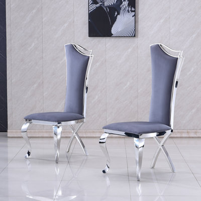 Solid Back Side Chair Dining Chair