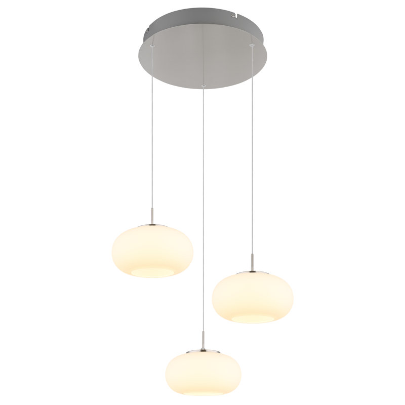 46 1 - Light LED Pendant, Opaline