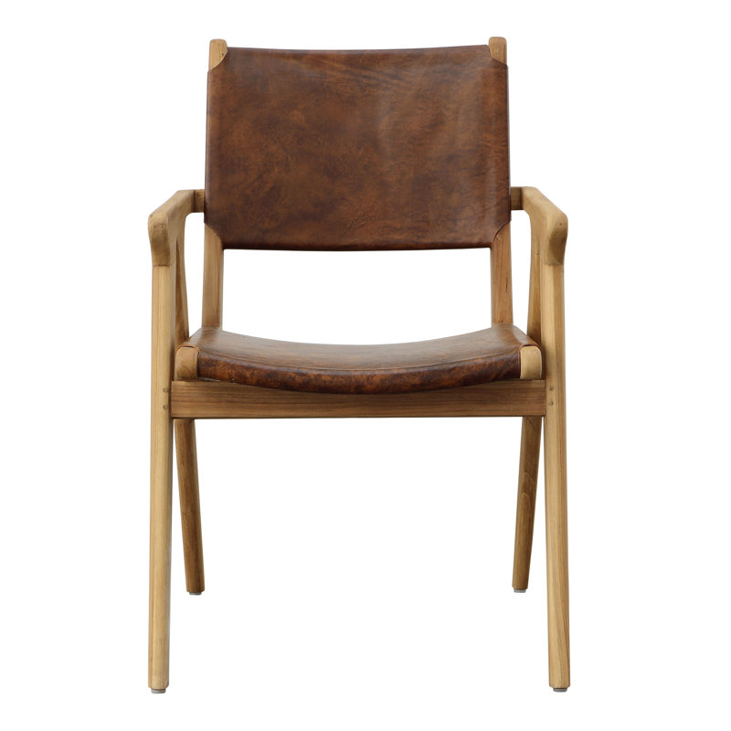 Oaklynn Leather Upholstered Dining Chair