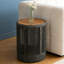 Table d'appoint d'extérieur en bois de rotin-888203784