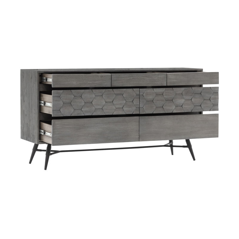 Commode 6 tiroirs l 18 po