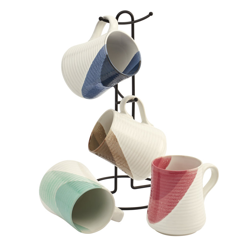 Tabletops Avenue 5 piece Mug Tree Set