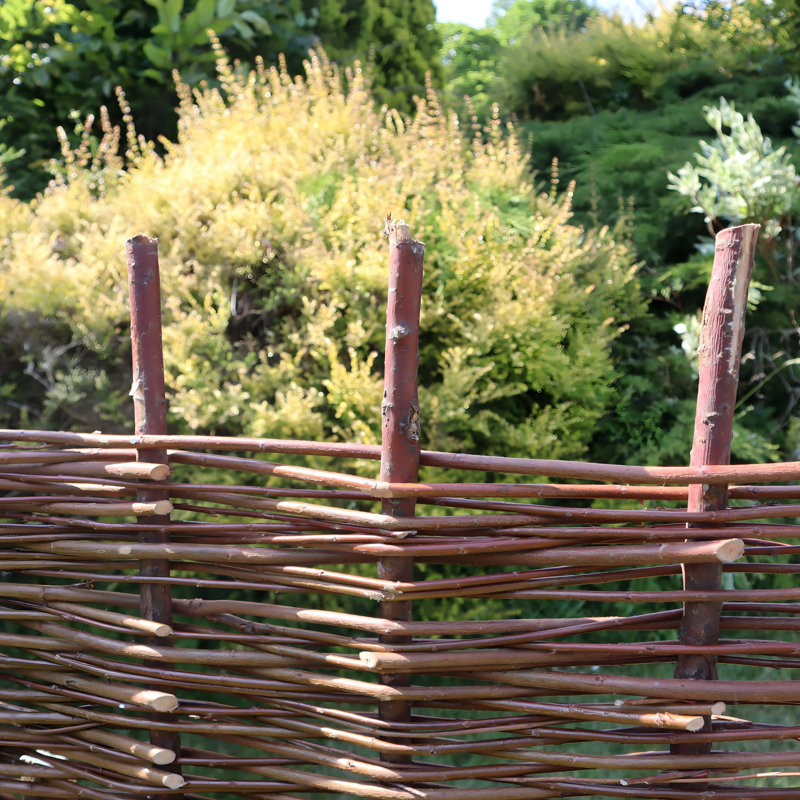 Aatikun Willow Hurdle Fence Panel 6ft X 3ft