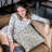 Wool Geometric Outdoor Reversible Throw Pillow-1568952416