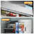 Coolski 54.4 Inch Commercial Freezer, Reach-in Freezer Upright with 2 Doors, 49 cu.ft. Capacity Fan Cooling Stainless Steel