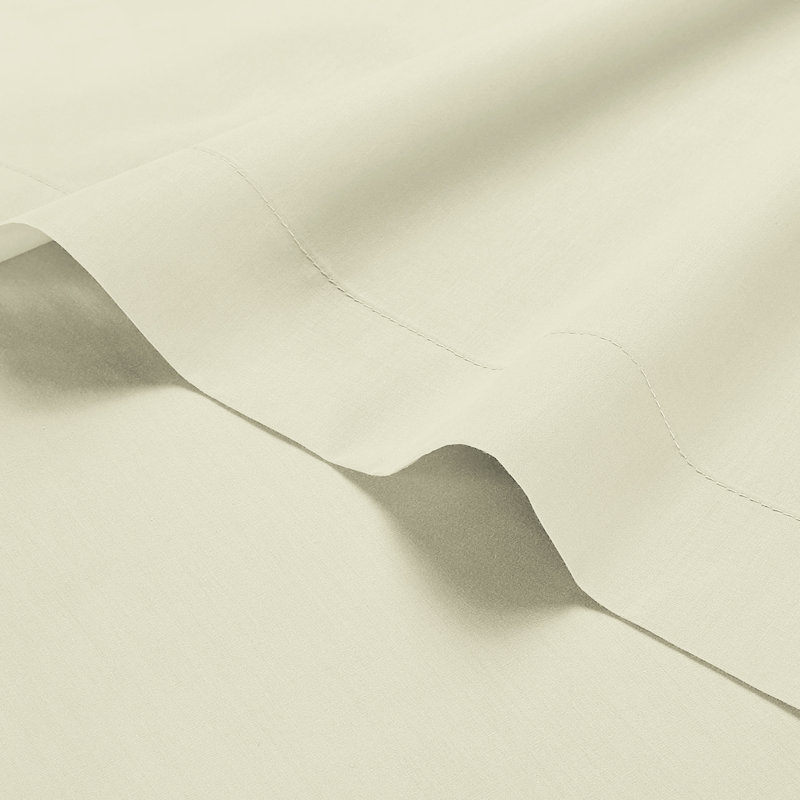 Bel Tailored Wrap Around Bed Skirt, Kingsize (5'), Cream
