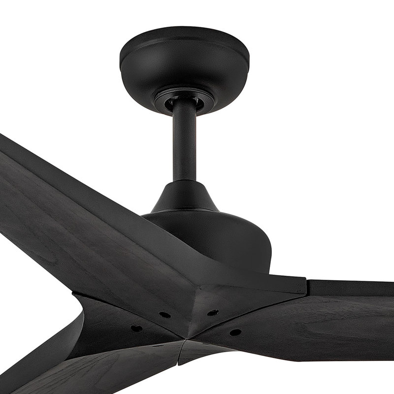 Hinkley Chisel Ceiling Fan, Matte Black