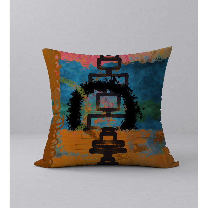  Housse de coussin carré et insert, H 20 po x l 20 po x p 5 po