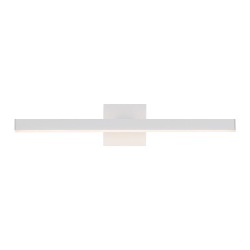 1 - Light Dimmable LED Bath Bar, White, No