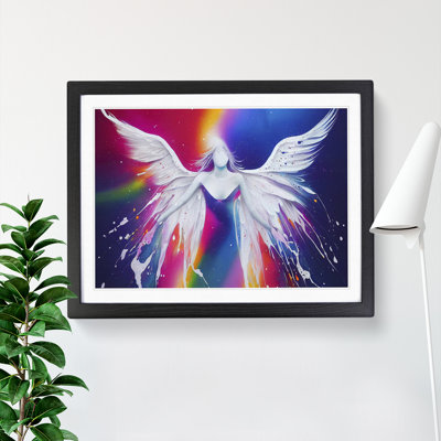 Angel Painted Vol.2 Abstract - Single Picture Frame Print
