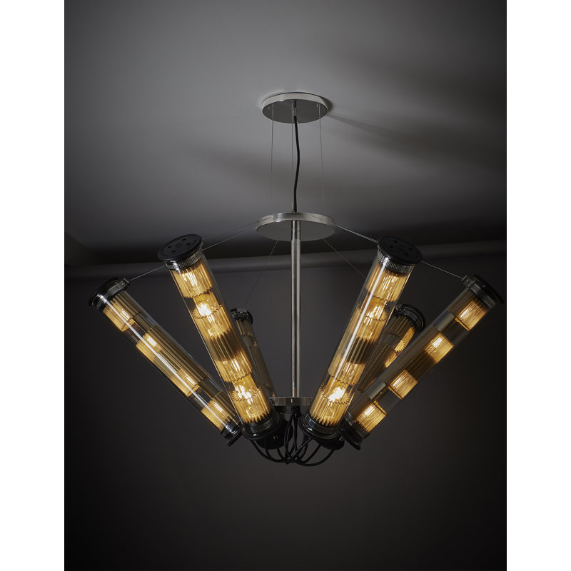 In The Tube 24 - Light Chandelier