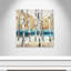 «Yellow Watercolor Trees I», peinture sur toile tendue-60259827-60259834