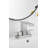 Centerset 2-handle Bathroom Faucet with Drain Assembly-83678044