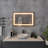 Rectangular Frameless LED Light Anti-Fog Wall Mount Bathroom Vanity Mirror Super Bright
