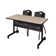 Nicklos Flip-Top Training Nesting Table with Modesty Panel