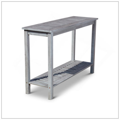 Console Eucalyptus, gris argenté