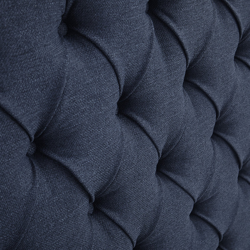 Upholstery Headboard Navy Queen, Navy