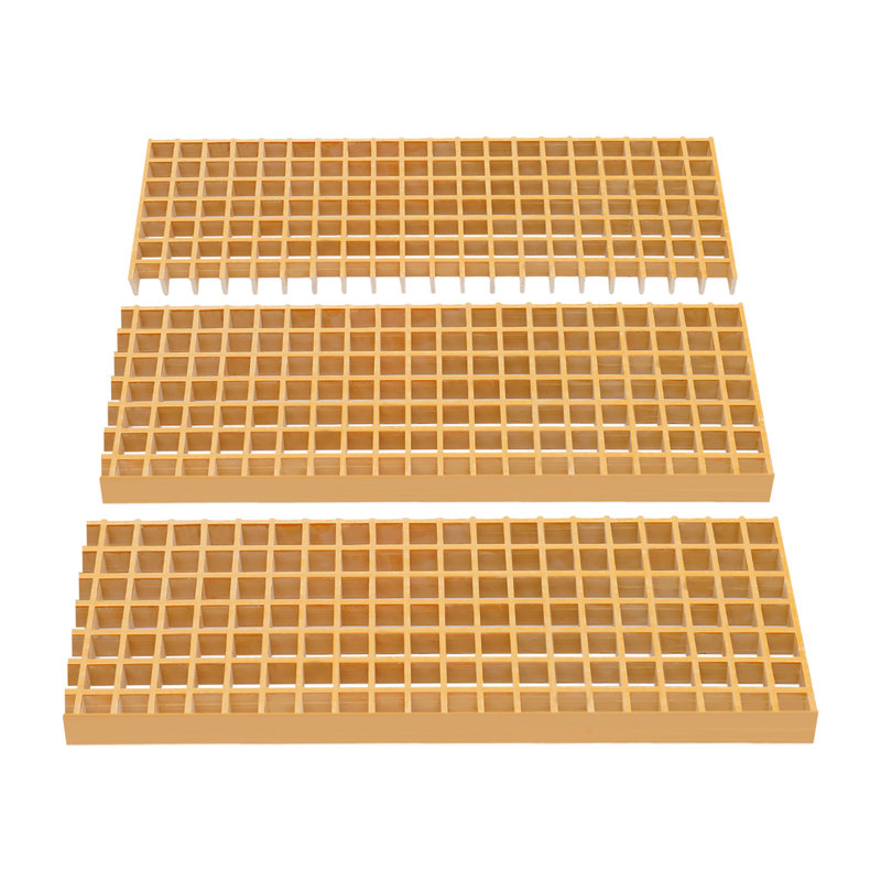 3 pièces de couvercles de caillebotis en PRF, H 1,49 po x L 31,49 po x l 9,44 po