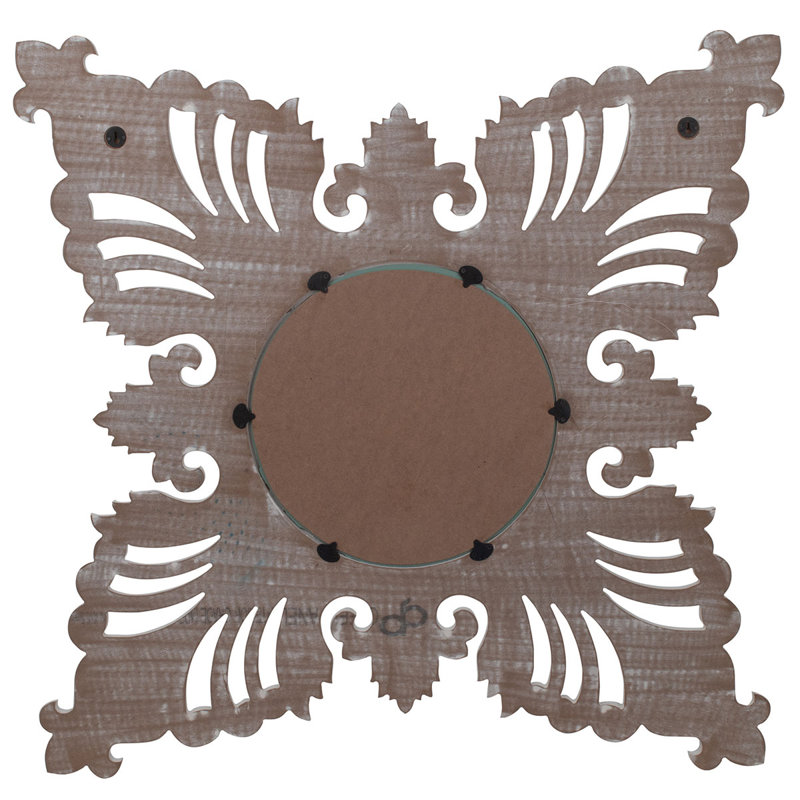 Morethampstead Wood Flat Wall Mirror
