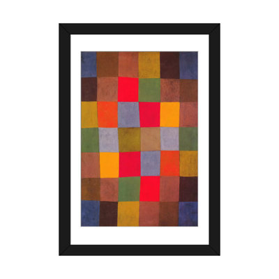 «New Harmony» par Paul Klee, impression sur toile