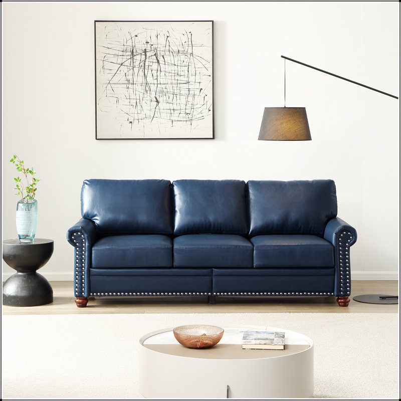 Linen Fabric Upholstery With Storage Sofa