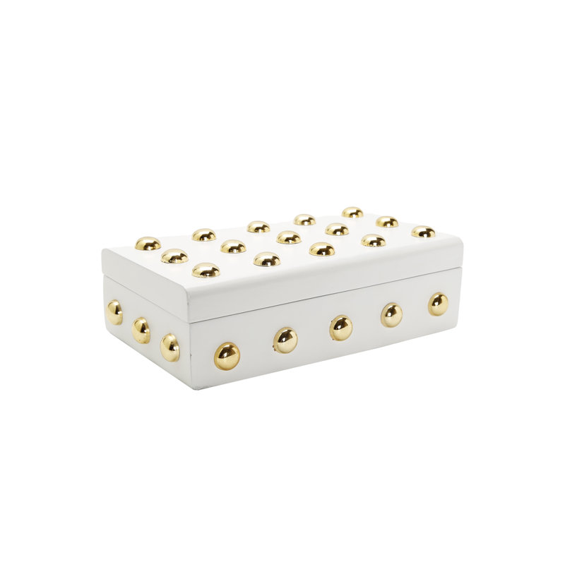 Boîte décorative, Blanc