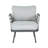 Mariano Steel 4-Pieces Coversation Set