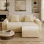 Canapé modulable 2 places sans ossature avec coussins décoratifs-292878819-292878822