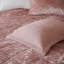 Ensembles de literie luxueux en velours rosé, édredon hypoallergénique de style moderne