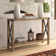 Larenda Entryway Table with Open Shelf Storage