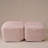 Convertible Fold-Out Single Sofa Bed,Pink,The Left Part Of The Complete Product.-665032343