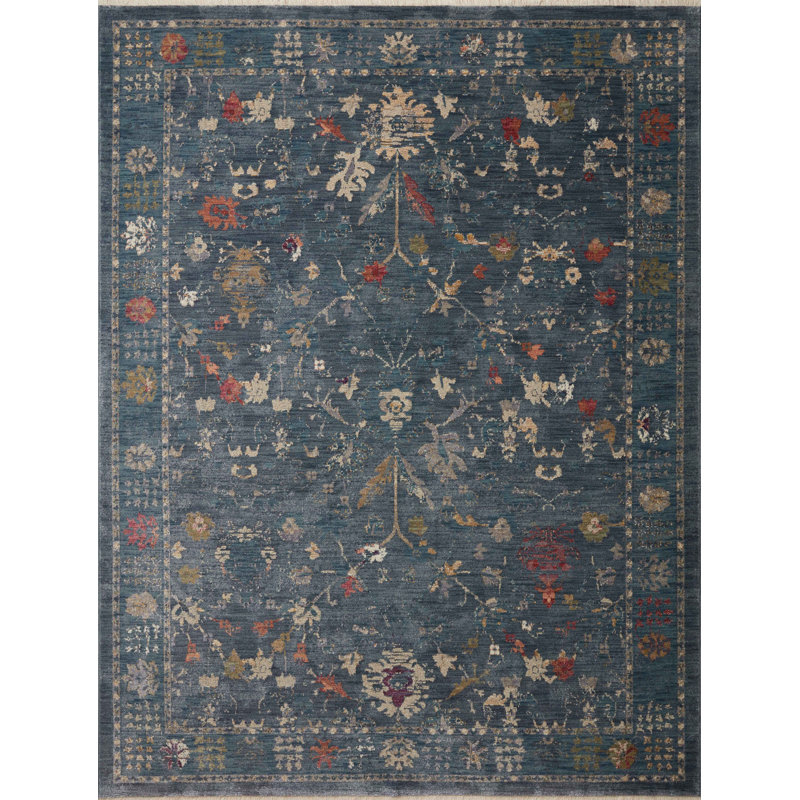 Febbas Performance Oriental Indoor Rug, Rectangle 2'7" x 4'