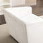 Fauteuil pivotant à 360 ° en chenille - et moderne pour le salon Tissu d'ameublement élégant, fabrication, pièce, chambre à coucher, bureau blanc, brun, assise mi-ferme-1343264900
