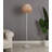 Artichoke 66 in. Farmhouse LED Energy Efficient Floor Lamp with Wood Shade
