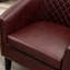 Fauteuil demi-tonneau capitonné 2 pièces Oscar-88292654