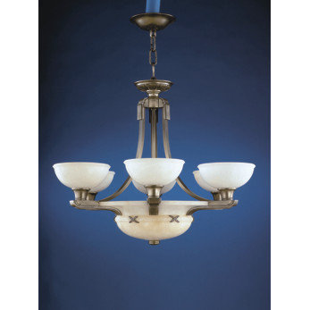 Lustre empire 9 lumières Cadiz