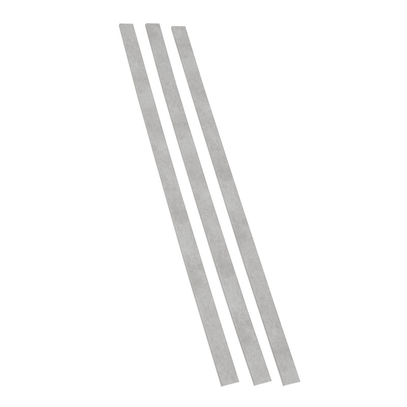 Palissade 24 po Garniture de dosseret en vinyle avec rafale de vent, paquet de 3, Wind Gust
