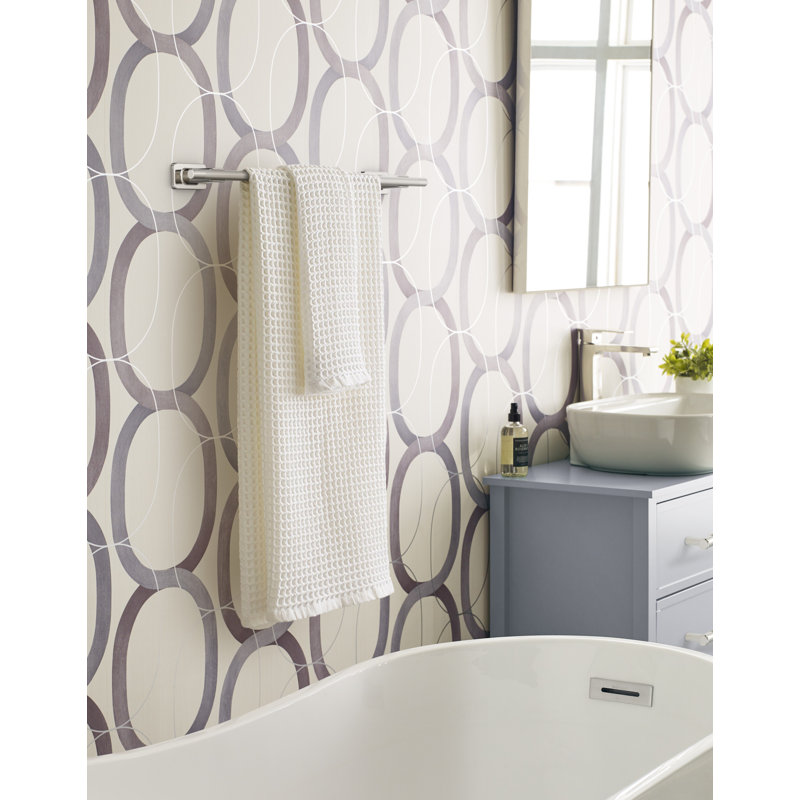 Porte-serviettes Bronx Gunmetal 18 pouces (457 mm), 18 po, Métal industriel