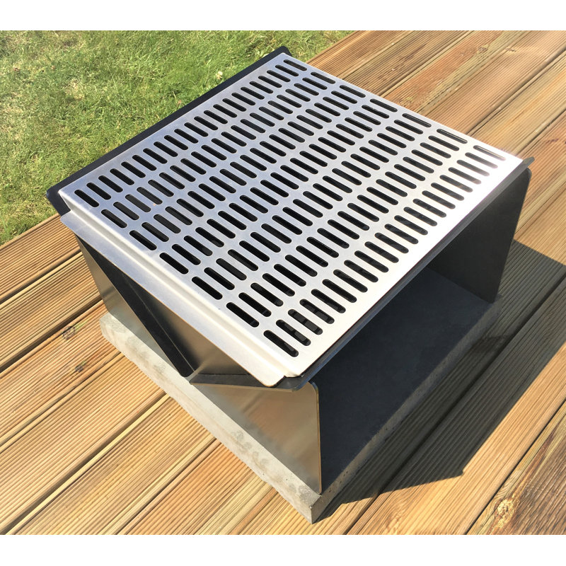 Godarville Symple Stuff 19cm W x 19.7cm D Foldable Electric Grill