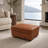 36.3" Genuine Cowhide Leather Ottoman-654804260