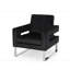Chaise avec accoudoirs d'appoint