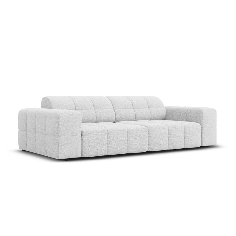 Chicago 4 Seater Sofa, 3, Light Grey
